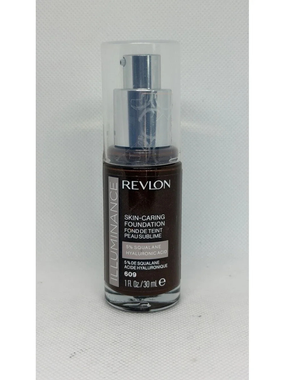 Revlon Illuminance Skin-Caring Liquid Foundation Makeup, 609 Sienna New